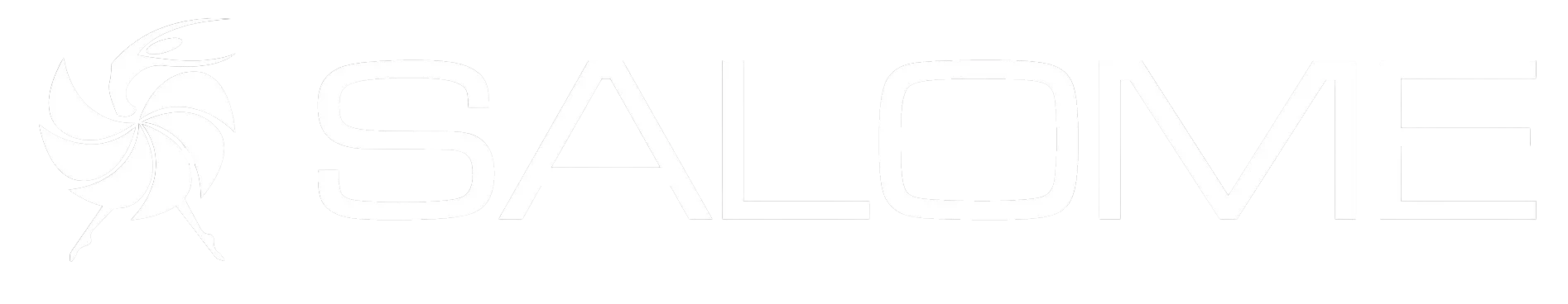 Salome logo white